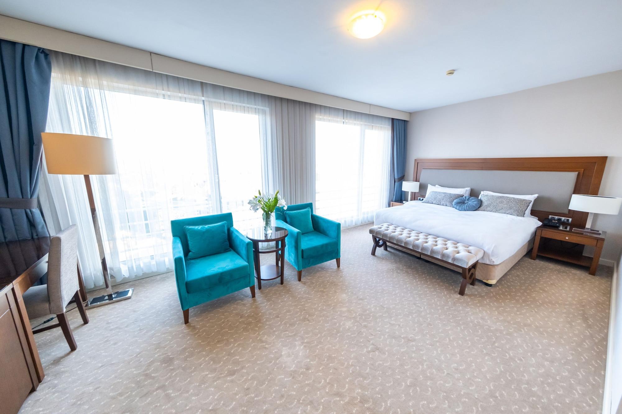 Miracle Istanbul Asia Airport Hotel & Spa Экстерьер фото A bedroom at the hotel